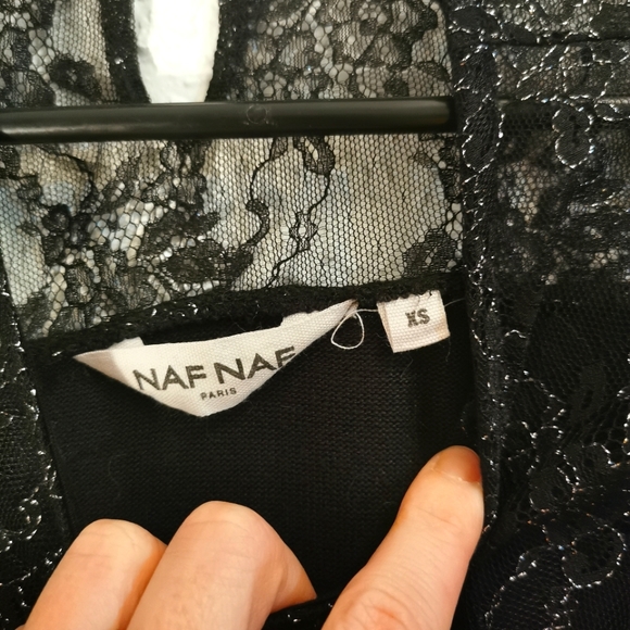 🌿🖤 NAF NAF long sleeve top 🖤🌿 - Picture 2 of 5